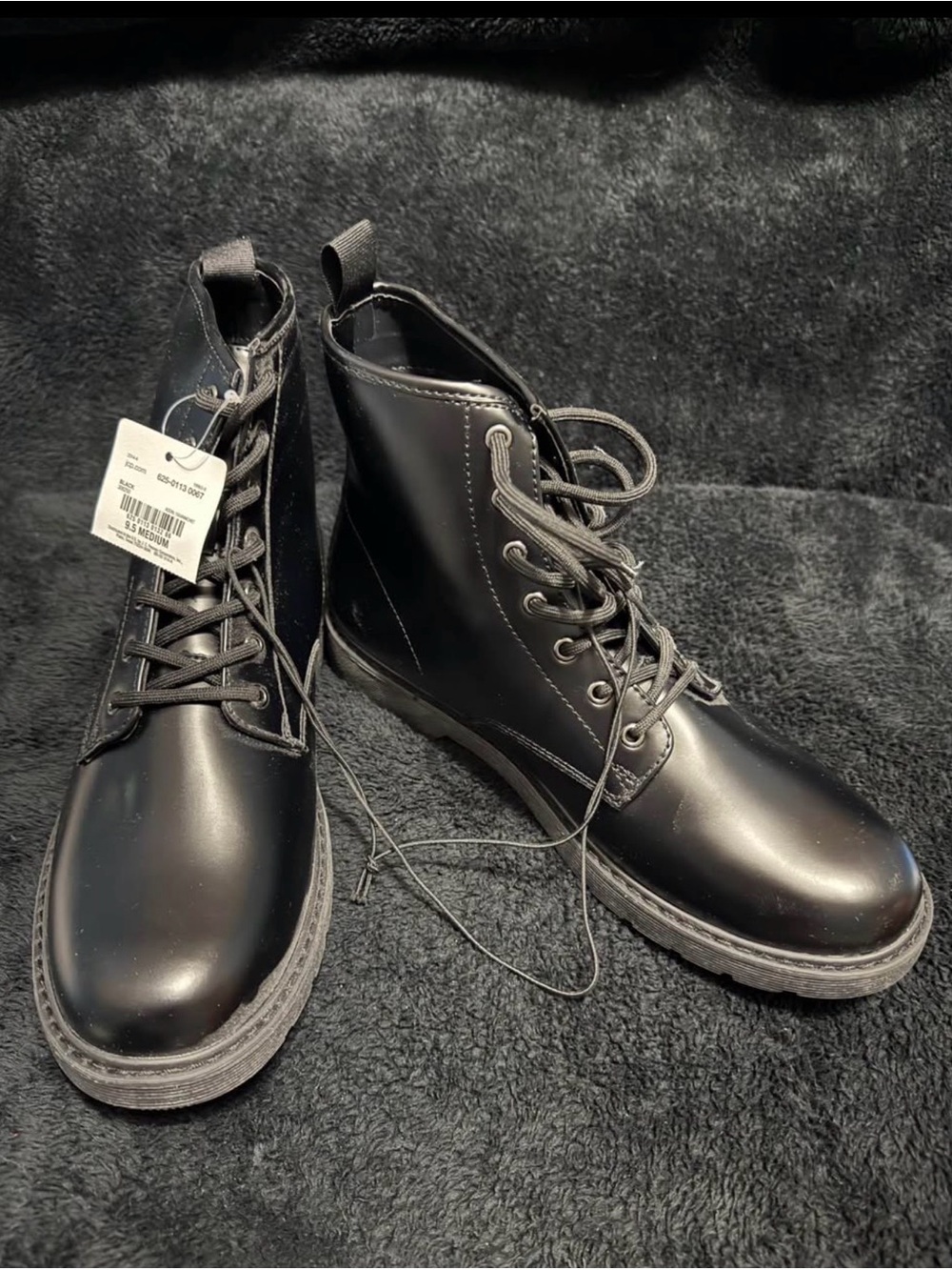 jcpenney Black Women's Lace-Up Ankle Boots